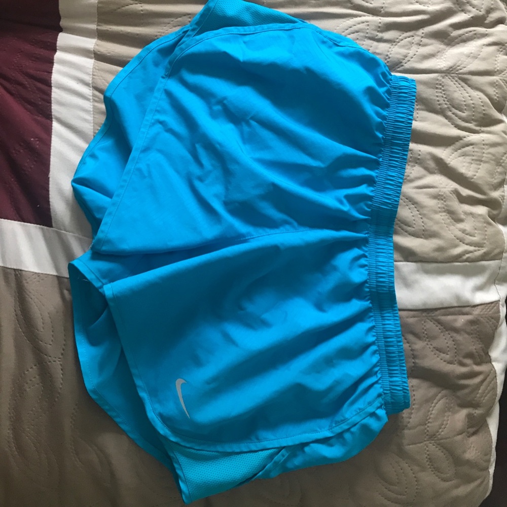 nike blue running shorts